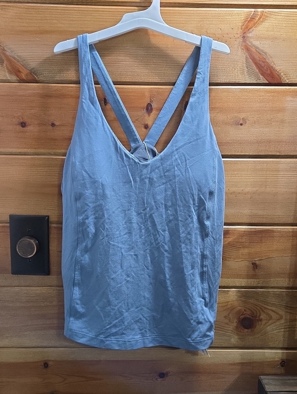 Patagonia Blue Tadra Cross-Back Performance Tank Small NWT